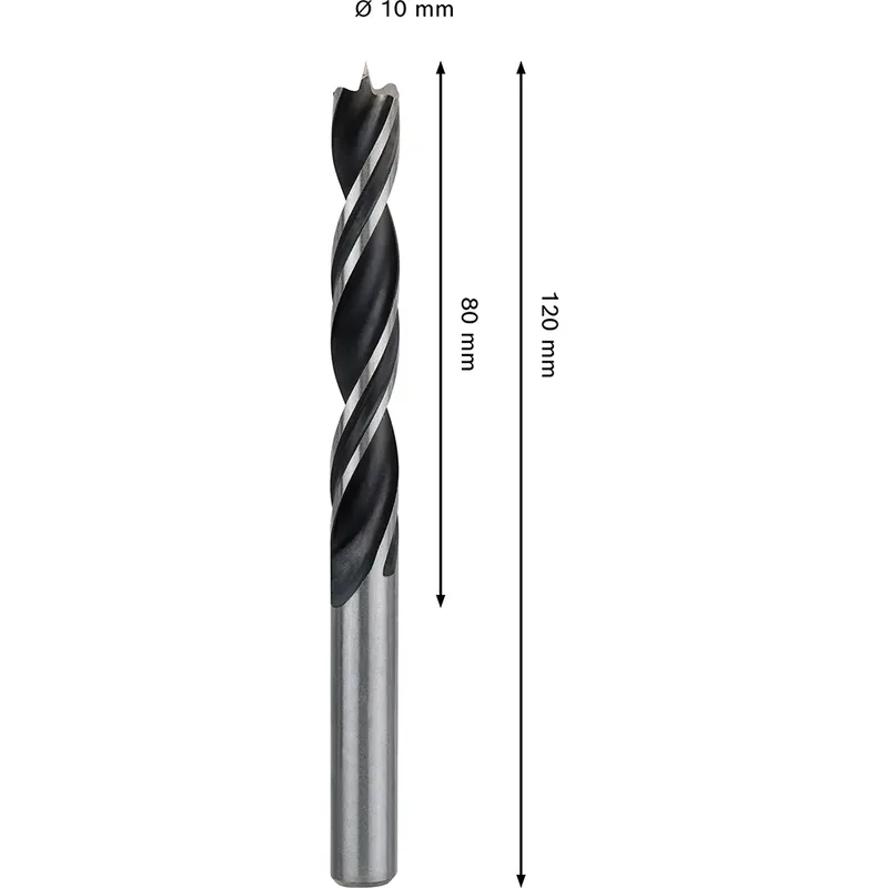 Pro Wood 10x120 Mm Houtboor van Bosch – productafbeelding 2 van 6