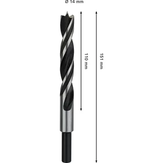 Pro Wood 14x151 Mm Houtboor van Bosch – productafbeelding 2 van 6