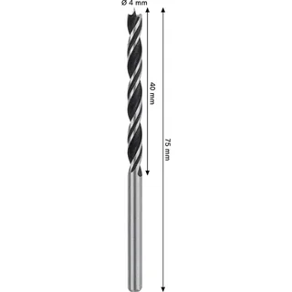 Pro Wood 4x75 Mm Houtboor van Bosch – productafbeelding 2 van 6