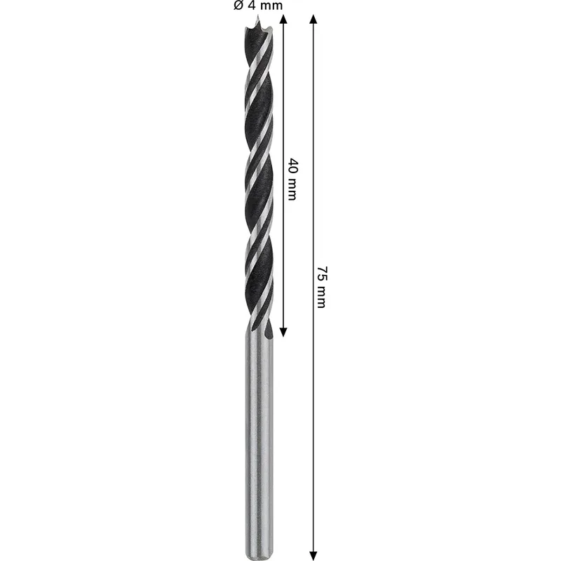 Pro Wood 4x75 Mm Houtboor van Bosch – productafbeelding 2 van 6