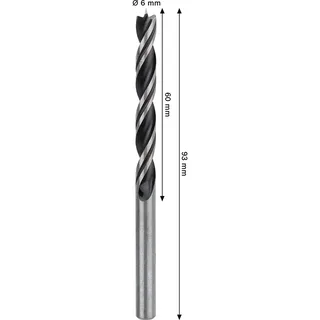 Pro Wood 6x93 Mm Houtboor van Bosch – productafbeelding 2 van 6