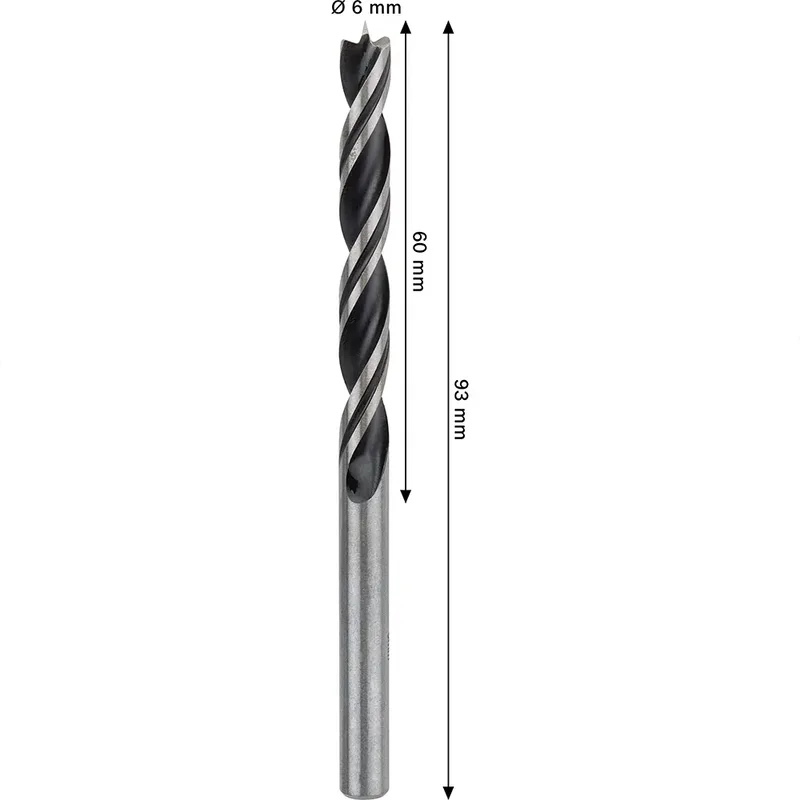 Pro Wood 6x93 Mm Houtboor van Bosch – productafbeelding 2 van 6