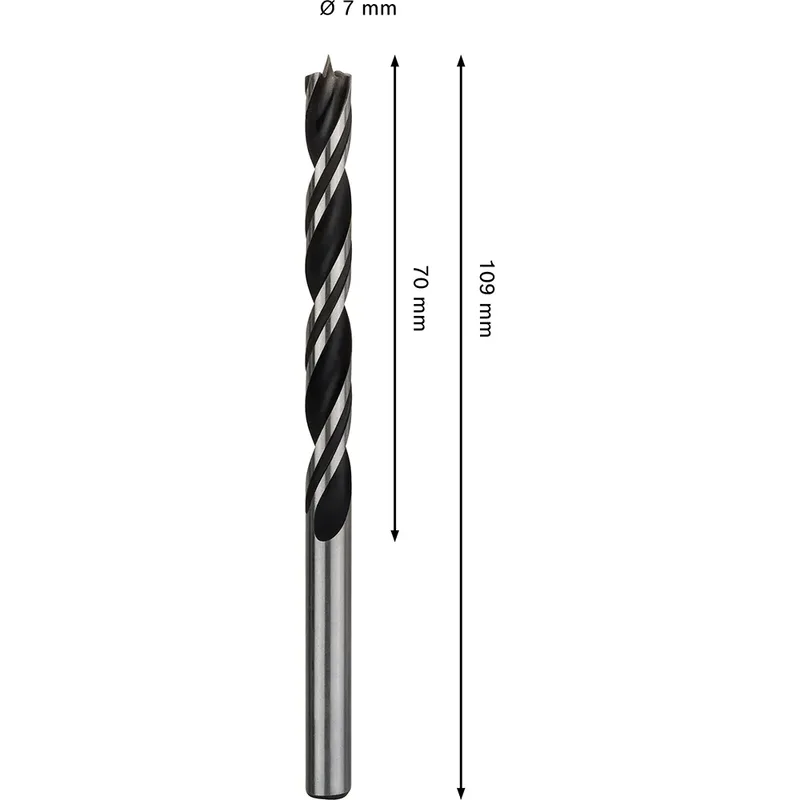 Pro Wood 7x109 Mm Houtboor van Bosch – productafbeelding 2 van 6