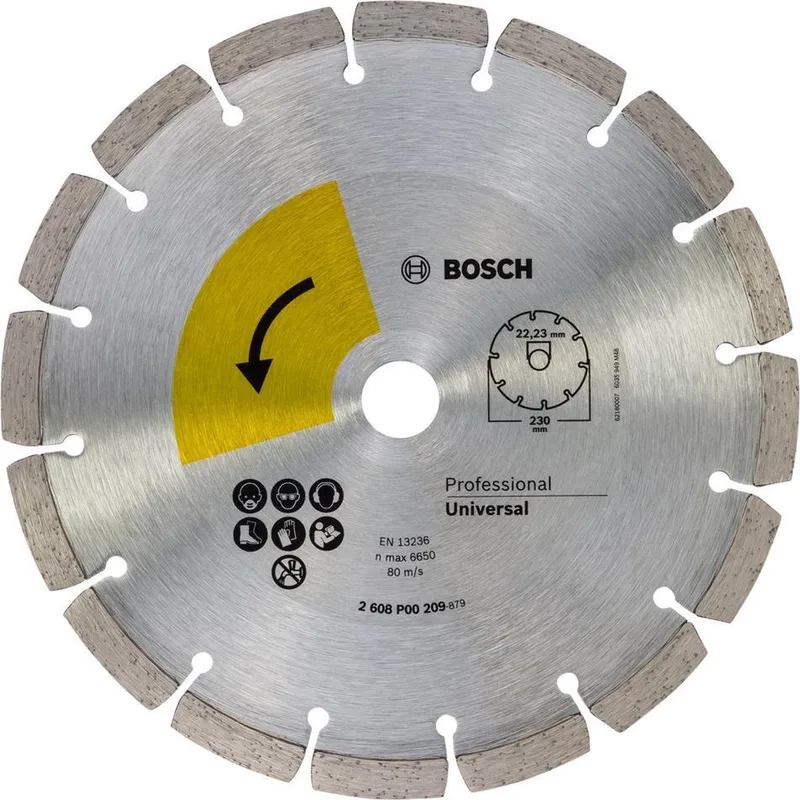 PROF. DIAMANTSCHIJF UNIVERSAL TOP , 230MM, 22.23 (1) van Bosch – productafbeelding