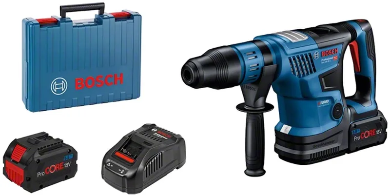 Professional GBH 18V-36 C Accuboormachine - BITURBO - Met 2x 18V (5.5Ah) accu's en lader - In koffer fra Bosch Professional – produktbillede
