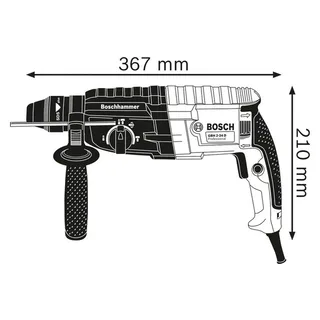 Professional GBH 240 - Boorhamer - Inclusief handgreep en diepteaanslag de Bosch – image du produit 6 sur 6