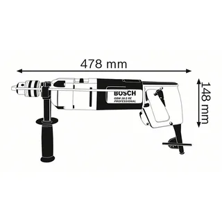 Professional Perceuse Gbm 16-2 Re Professional de Bosch – image du produit 2 sur 2