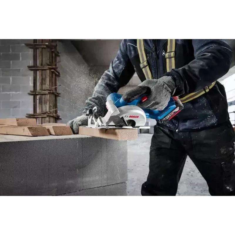 Professional PRO GKS 18V-51 Accu cirkelzaag 140 mm - 06019M3120 van Bosch – productafbeelding 5 van 6