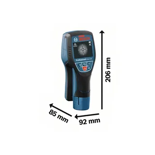 Professional Wallscanner D-tect 120 Leidingzoeker - Detecteert leidingen tot 60 mm van Bosch, Zwart, Blauw – productafbeelding 3 van 3
