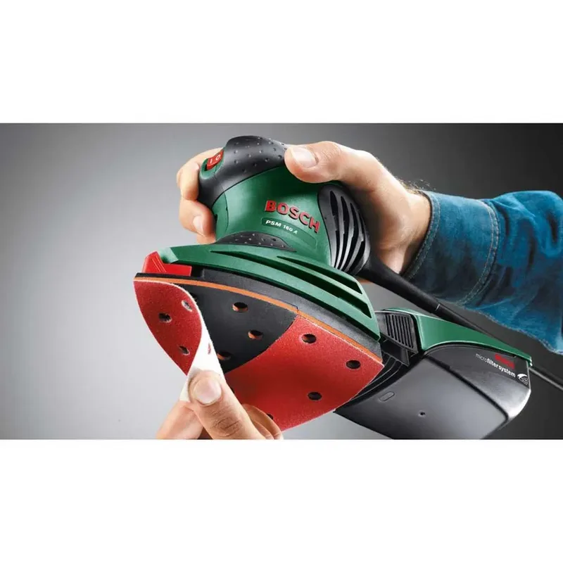 Psm 160a Schuurmachine van Bosch – productafbeelding 5 van 6