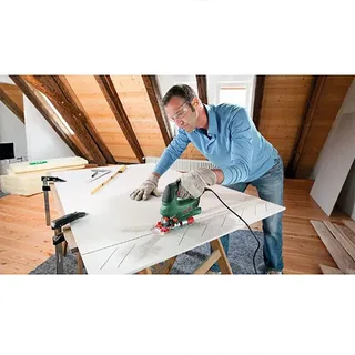 PST 800 PEL Decoupeerzaag - 530 Watt - Met kunststof koffer en 1 decoupeerzaagblad voor hout by Bosch – product image 5 of 6