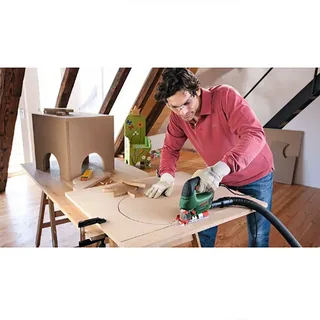 PST 800 PEL Decoupeerzaag - 530 Watt - Met kunststof koffer en 1 decoupeerzaagblad voor hout by Bosch – product image 2 of 6