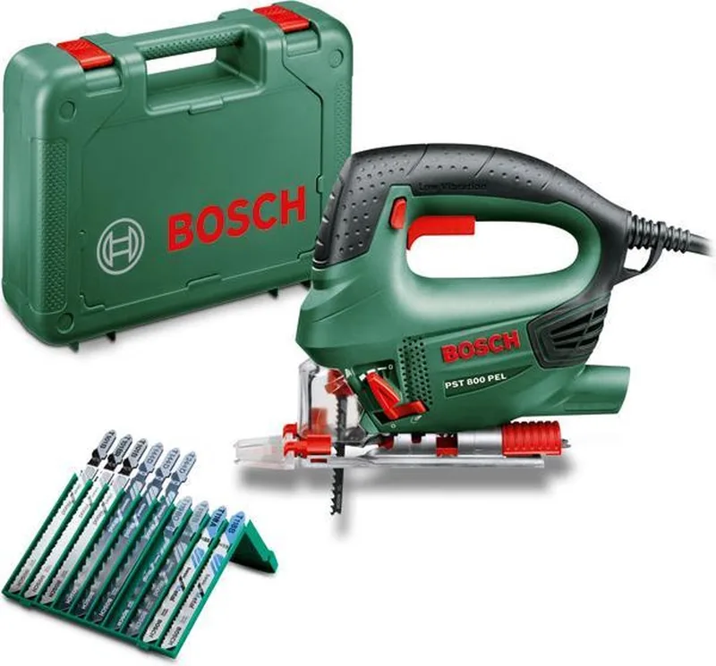 PST 800 PEL Decoupeerzaag - op snoer - 530 W - Incl. koffer by Bosch – product image