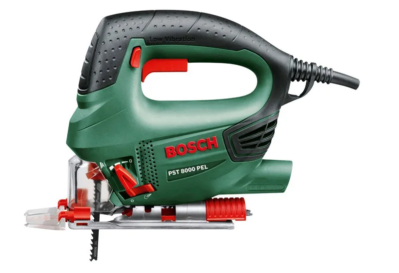 PST 8000 PEL Stichsäge 06033A0102 inkl. Koffer 530 W von Bosch – Produktbild 3 von 5