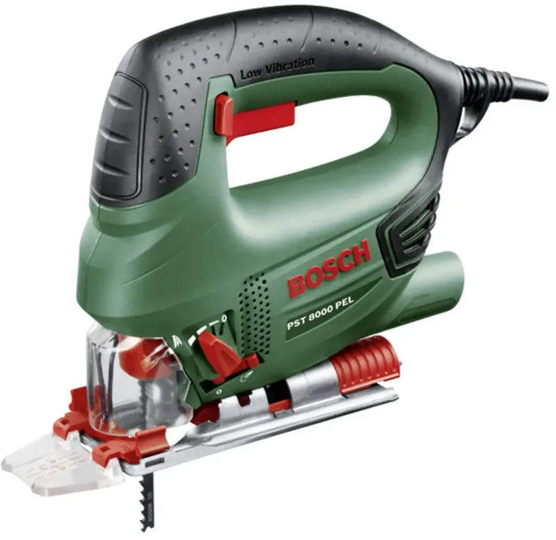 PST 8000 PEL Stichsäge 06033A0102 inkl. Koffer 530 W von Bosch – Produktbild 1 von 5