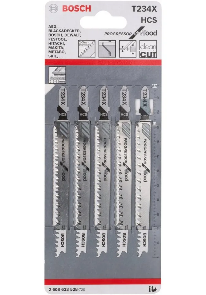 PST 8000 PEL Stichsäge 06033A0102 inkl. Koffer 530 W von Bosch – Produktbild 4 von 5