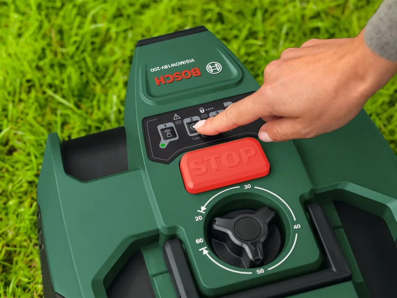 Bosch Robot Tondeuse à Gazon Visimow18v-200 de Bosch Home & Garden – image du produit 3 sur 5