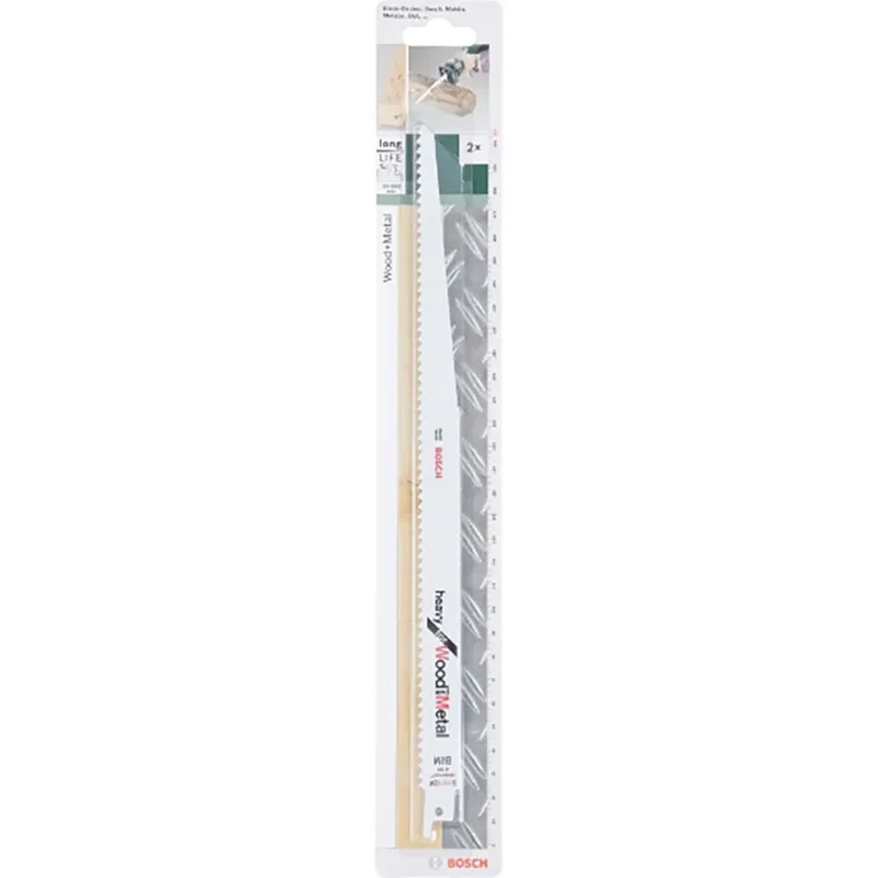 Bosch Accesorios Jeu De Lames De Scie Sabre S 1411 Df 2 Unités de Bosch Professional – image du produit