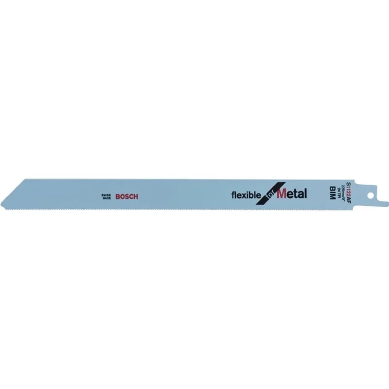 Reciprozaagblad S 1122 AF Flexible for Metal - 5 stuks van Bosch – productafbeelding 2 van 2