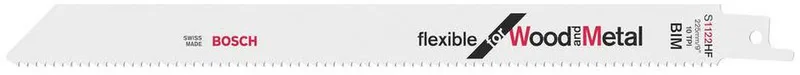 Reciprozaagblad S 1122 HF Flexible for Wood and Metal - 100 stuks von Bosch Professional – Produktbild