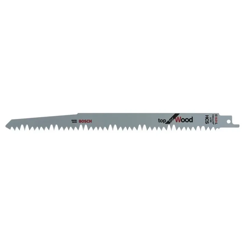 Reciprozaagblad S 1531 L 190mm grof hout - 5 stuks by Bosch Professional – product image 2 of 2