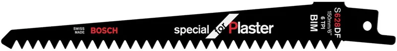 Reciprozaagblad S 628 DF Special for Plaster - 2 stuks de Bosch – image du produit