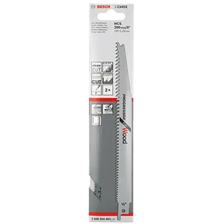Accesorios Jeu De Lames De Scie Sabre S 2345 X 2 Unités de Bosch Professional – image du produit 2 sur 2