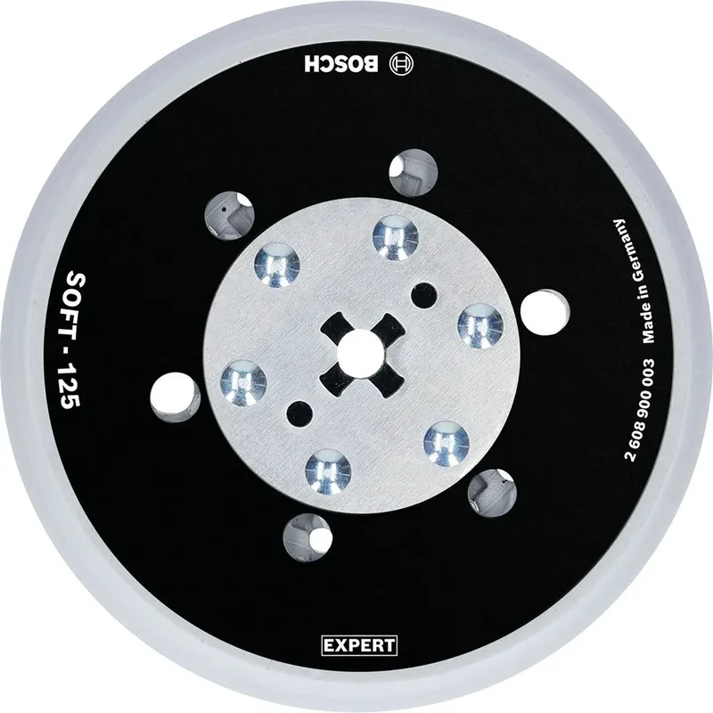 sanding plate in multih 125mm soft van Bosch – productafbeelding 1 van 4