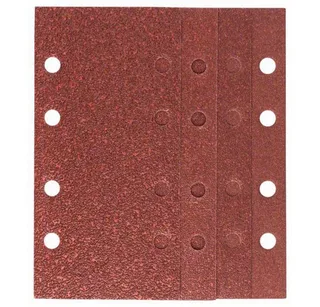 Schleifpapier Schleifblatt-Set für Schwingschleifer, 25-teilig, 8 Löcher 2607019495, mit Klett, gelocht von Bosch Professional – Produktbild 1 von 2