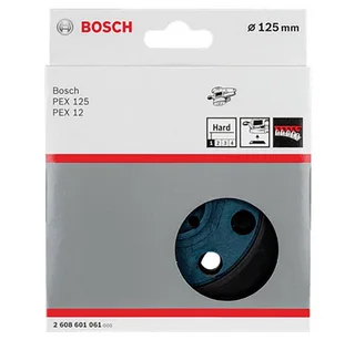 Schleifteller Schleifteller Mittelhart 2609256B61 de Bosch – image du produit 2 sur 2