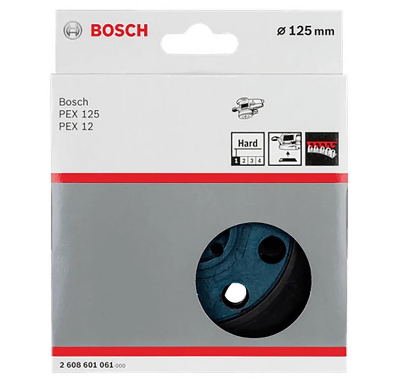 Schleifteller Schleifteller Mittelhart 2609256B61 de Bosch – image du produit 2 sur 2