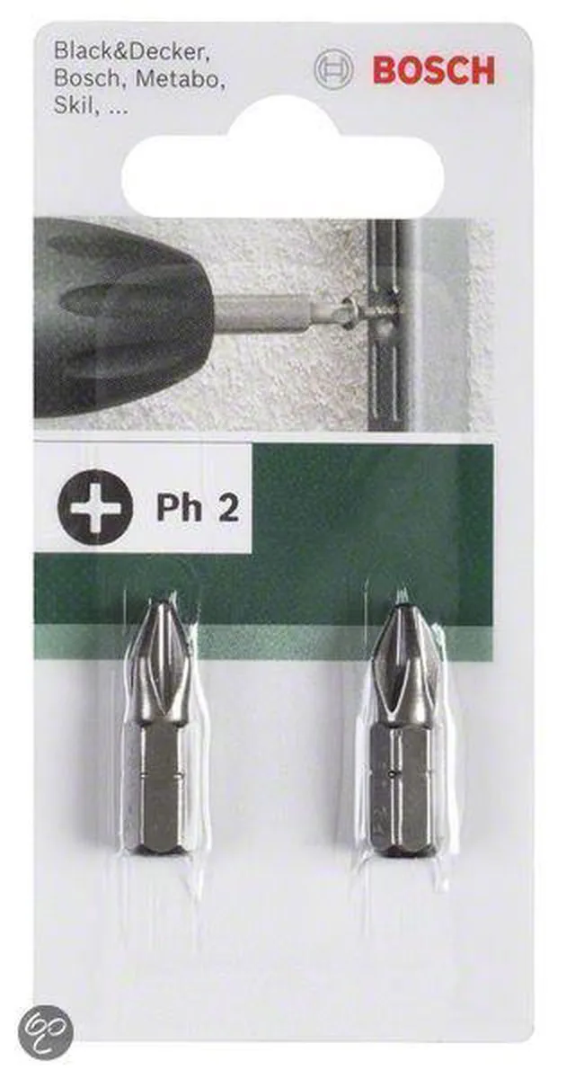 Schroefbit Standard PH PH 1, 25 mm by Bosch – product image