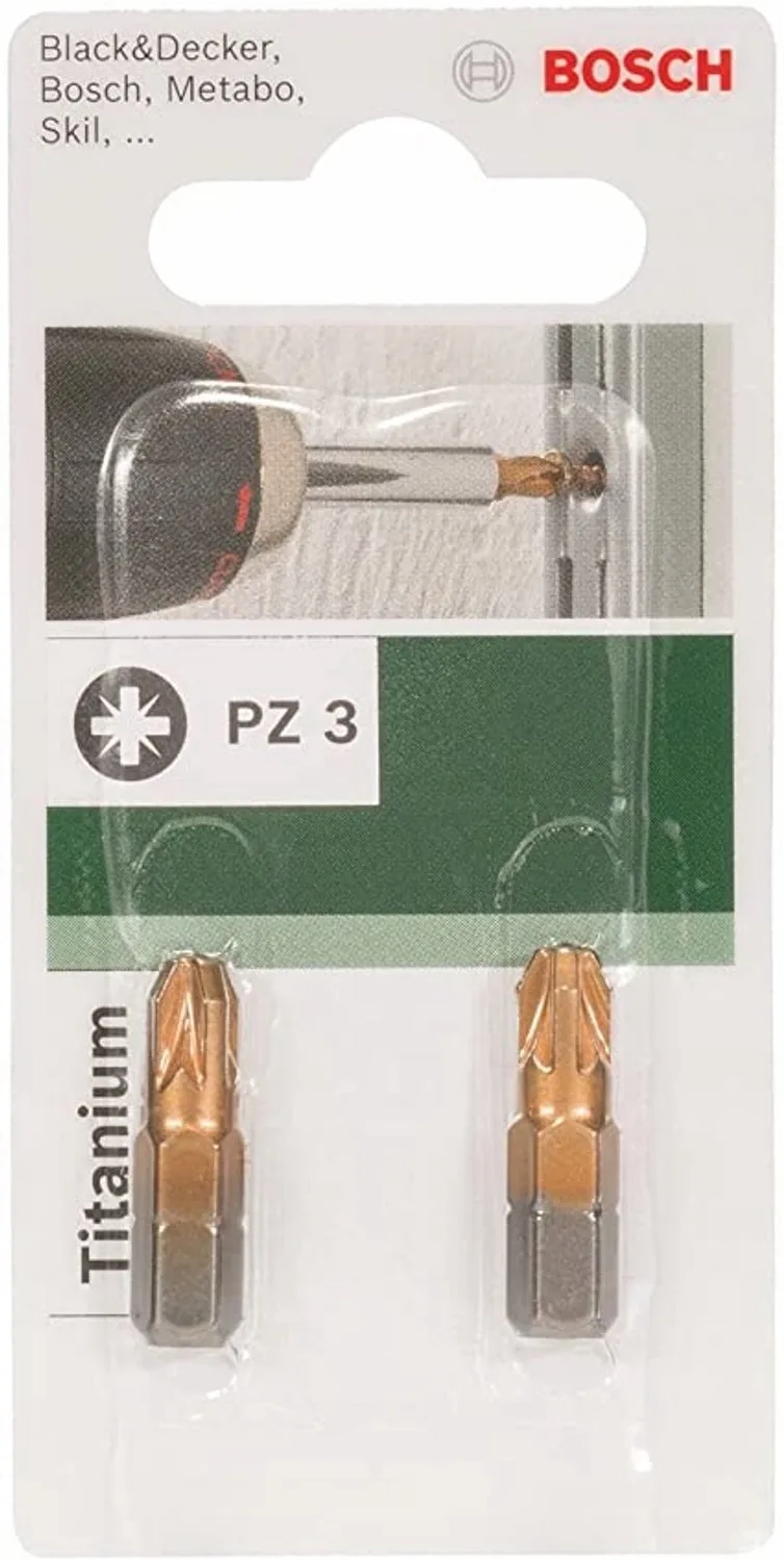 Schroefbit Titanium PZ PZ 3, 25 mm by Bosch – product image