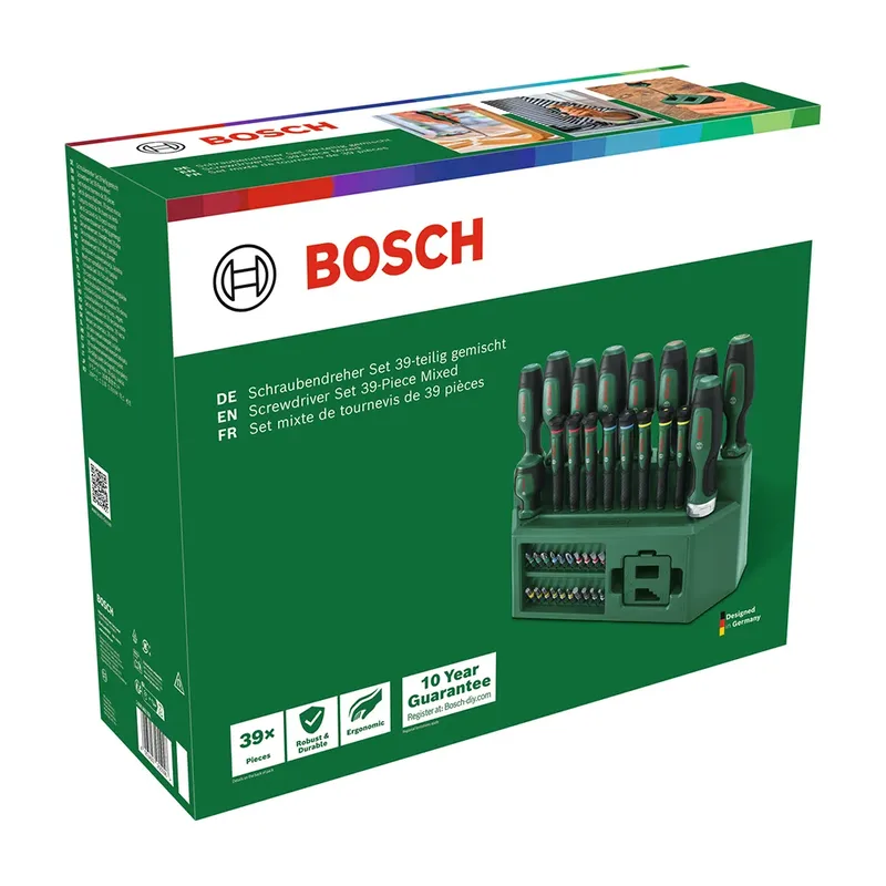 Schroevendraaierset 39 Stukken von Bosch – Produktbild 3 von 3
