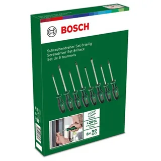 Schroevendraaierset - 8 delig van Bosch, Groen – productafbeelding 3 van 3