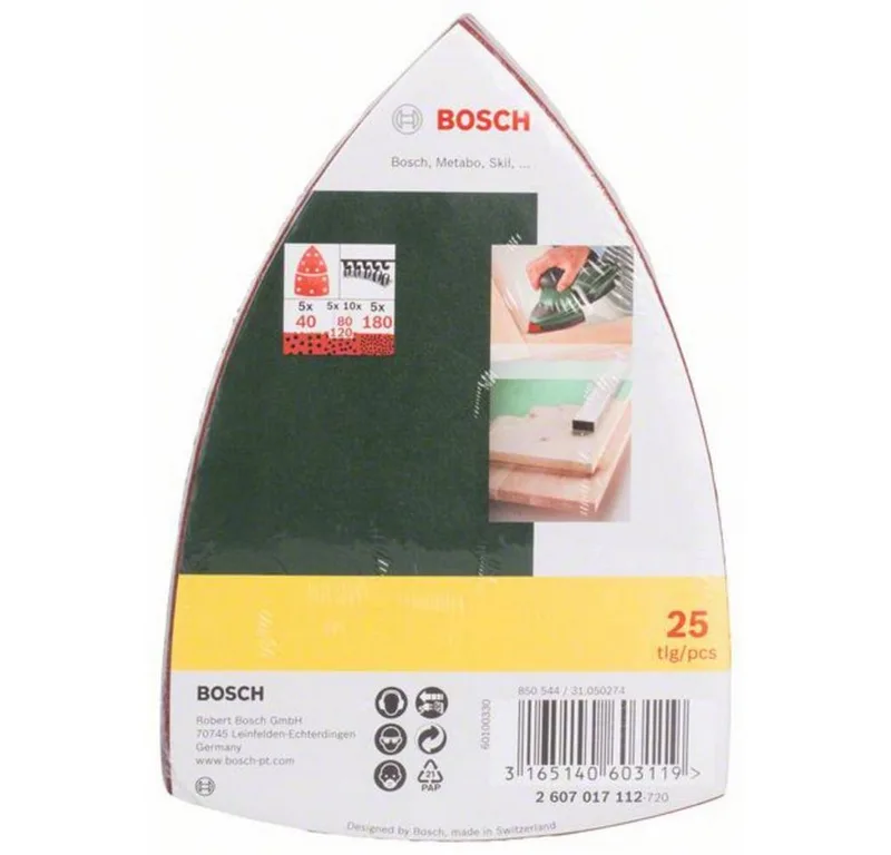 Schuurpapier - multischuurmachine - 25-delige set van Bosch – productafbeelding 2 van 2
