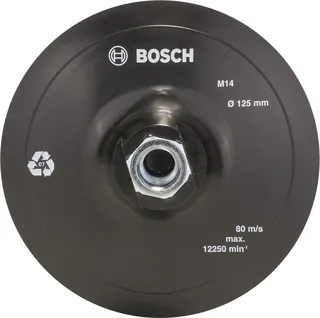 Schuurschijf - Rubber - Klithechtsysteem - 125 mm by Bosch Professional – product image 1 of 2
