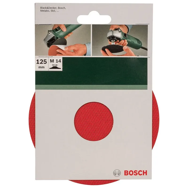 Schuurschijf - Rubber - Klithechtsysteem - 125 mm by Bosch Professional – product image 2 of 2