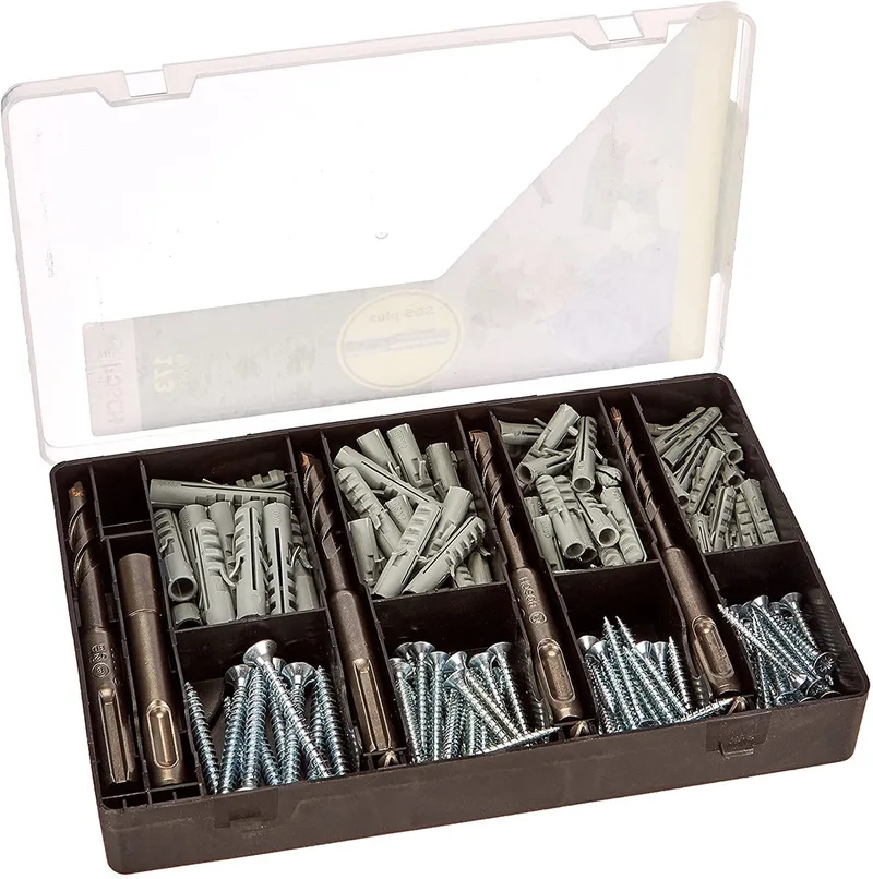 SDS Plus Bevestigingsset Bits- en Borenset - 173 delig de Bosch Professional – image du produit