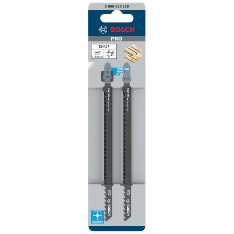 Serie T 344 DP - Houtzaagblad - Precisie - Extra-Dik - HCS von Bosch Professional – Produktbild