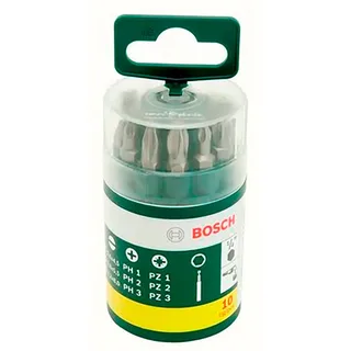 set schroefbits - 10-delig van Bosch – productafbeelding 2 van 2