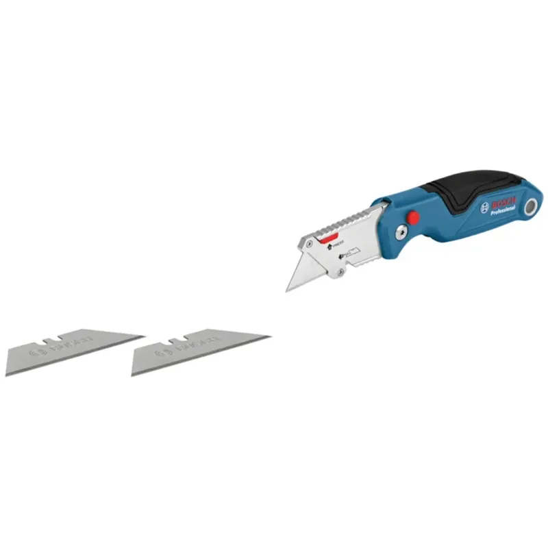 Set van 2 snijmessen – Utility cutters – Snap-off – Vouwmes van Bosch, Zilver – productafbeelding 6 van 6