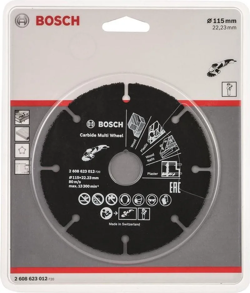 slijpschijf Carbide Multi Wheel , 115 by Bosch – product image