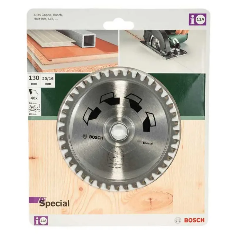 Special Cirkelzaagblad - 130 x 20 x 2.2 mm - 40 tanden von Bosch Professional – Produktbild 2 von 2