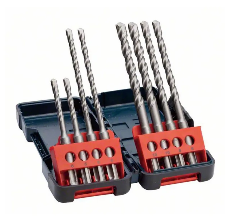 Spiralbohrer SDS-Plus Bohrer-Set in Tough Box 2607019902 by Bosch Professional – product image 1 of 4