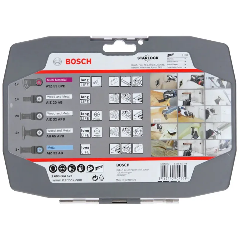 Starlock for Electrician & Drywall 5+1 voor multitools von Bosch – Produktbild 3 von 3