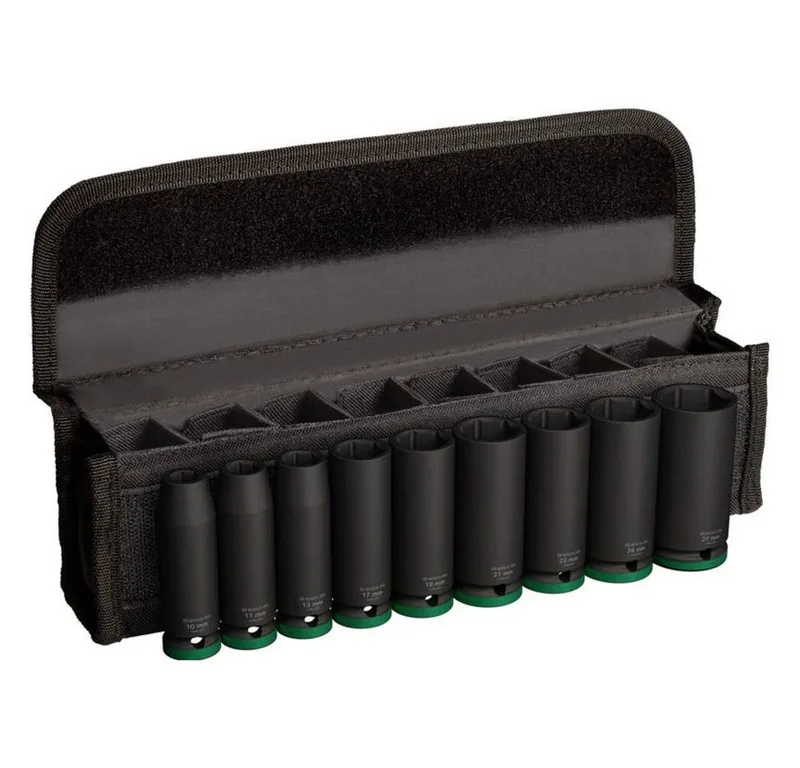 Steckschlüssel PRO Impact Socket Set, 1/2″, tief, 9‑tlg 2608003040 by Bosch Professional – product image