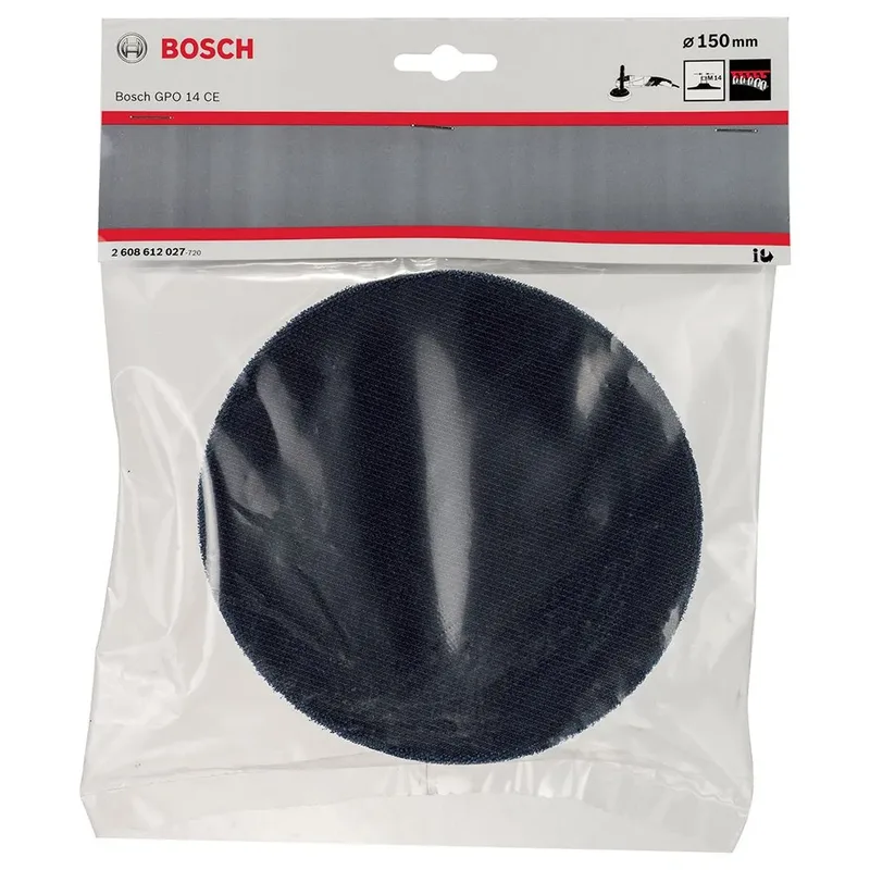 Steunschijf M 14 - Ø 150 mm - met klithechting van Bosch – productafbeelding 2 van 2