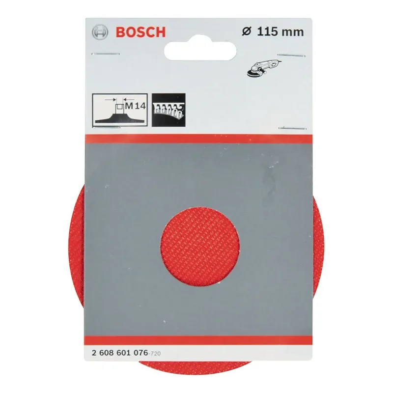Steunschijf met klithechtsysteem 115 mm, 13.300 o.p.m by Bosch – product image 2 of 2