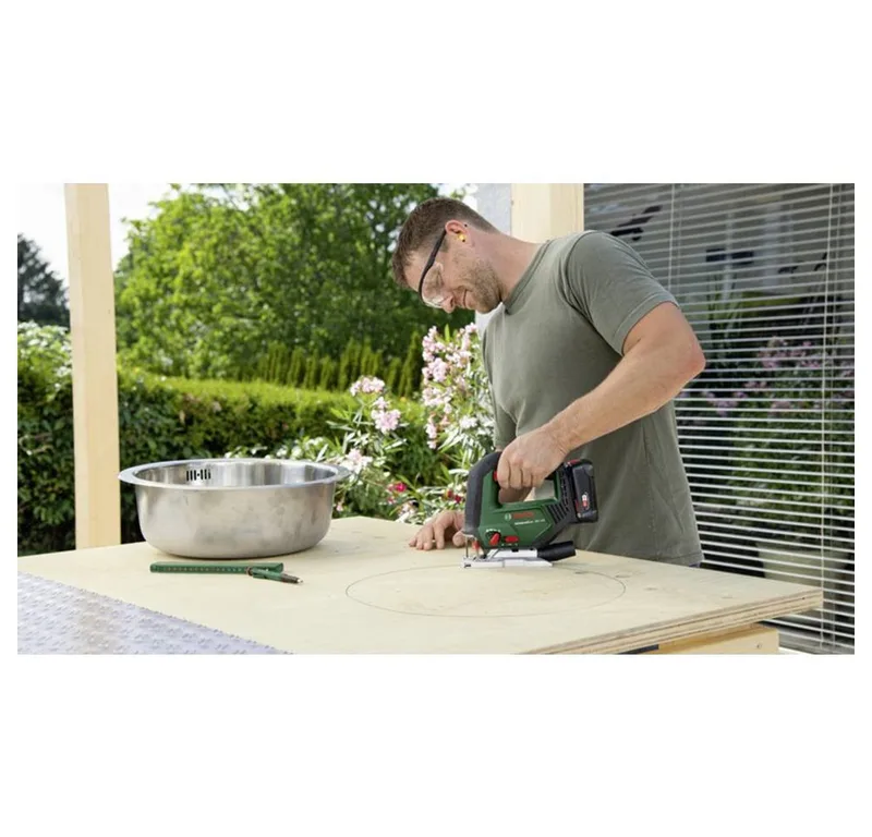 Stichsäge Akku-Stichsäge1 x Akku PBA 18V 2.0Ah 0603013003 van Bosch – productafbeelding 5 van 5